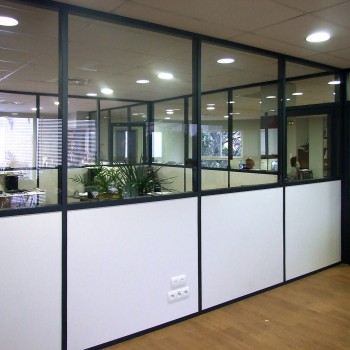 Cloisons modulaires de bureau